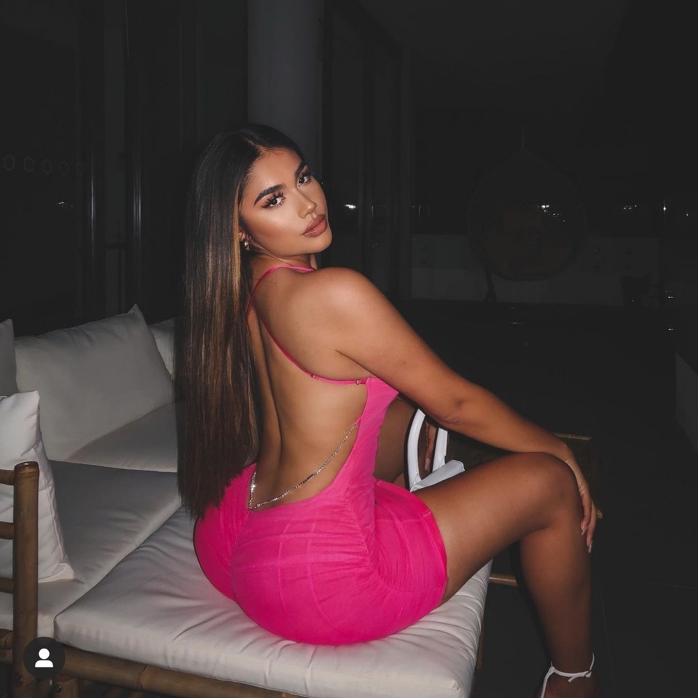 Oh Polly Vannes Pink Dress